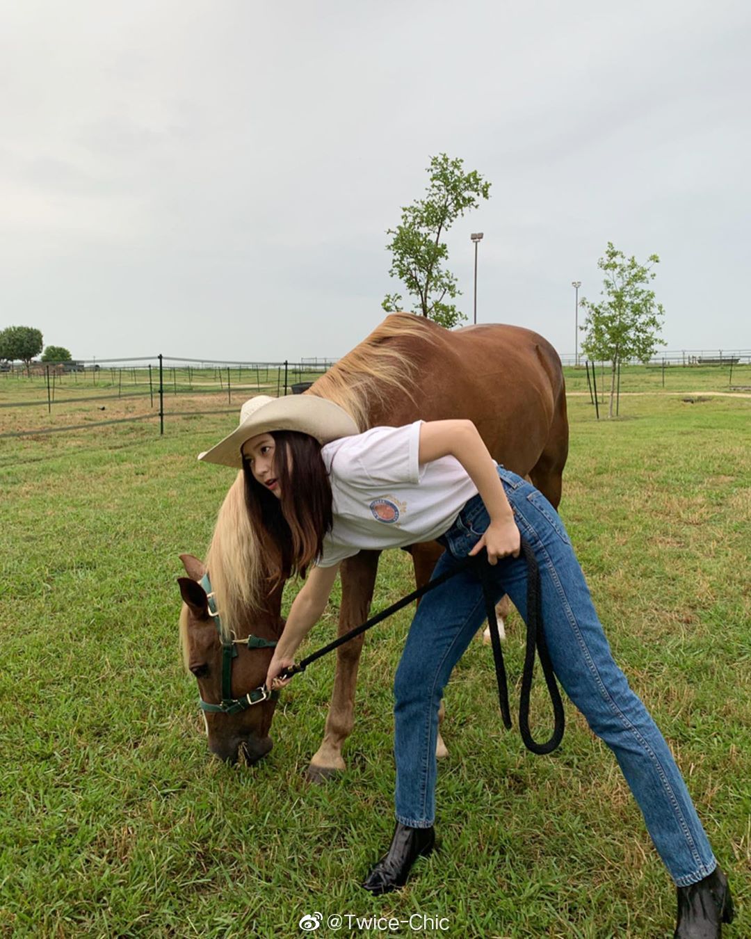 郑秀晶 | 今日份德州帅气女牛仔,出去录节目顺便就把瘦身瘦了