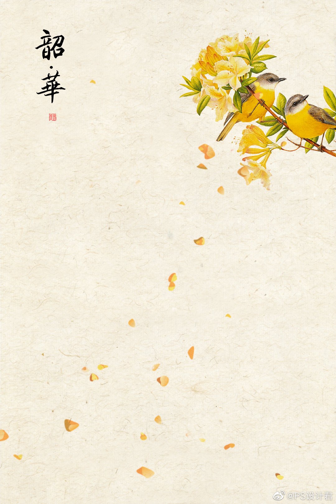 工笔画古装设计背景素材~需要的私信