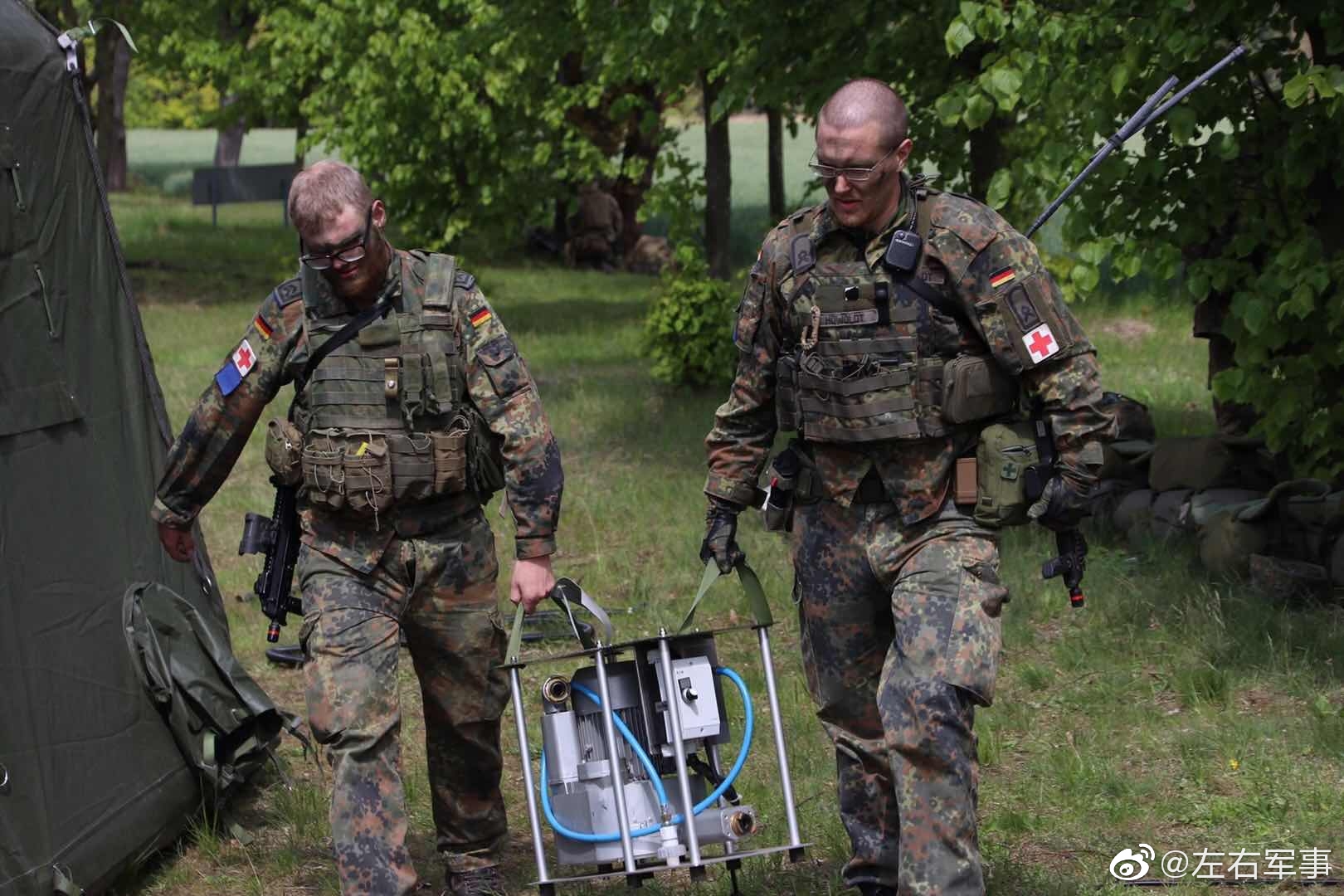 德国陆军医疗单位,曾来访我国交流