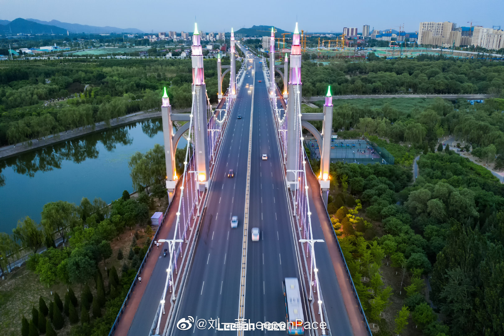 北京昌平有一座美丽的大桥——南环大桥