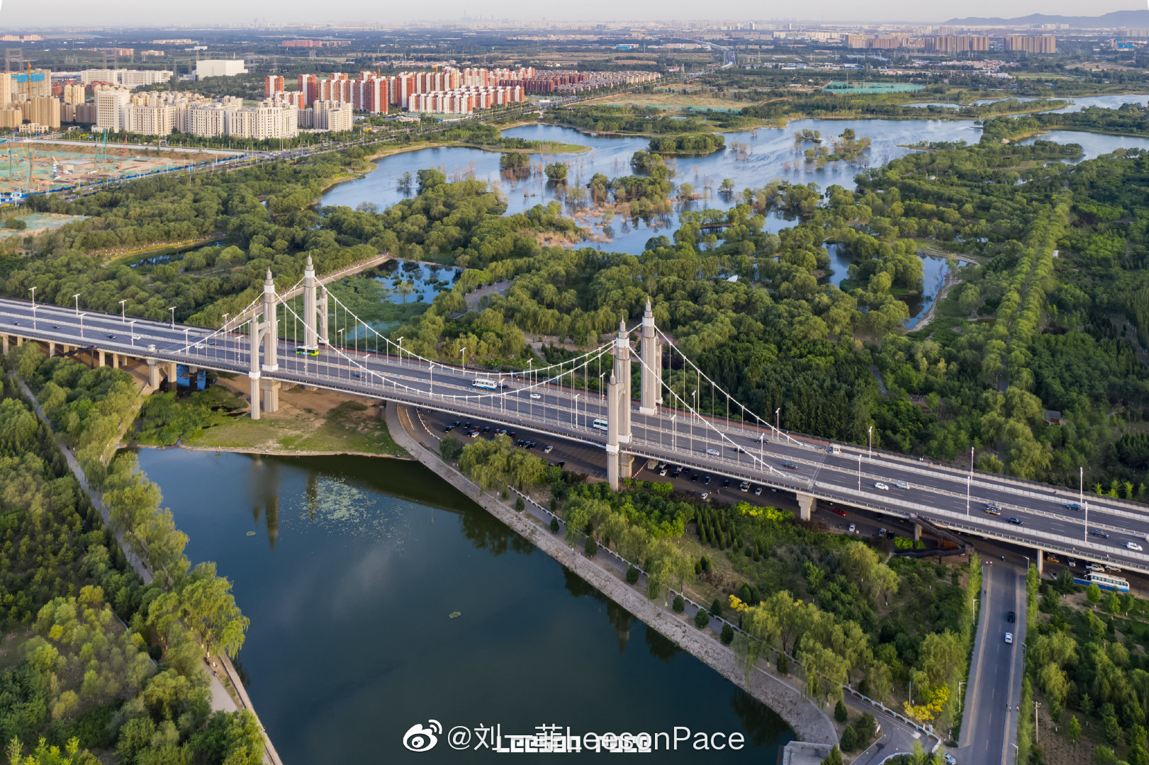 北京昌平有一座美丽的大桥——南环大桥