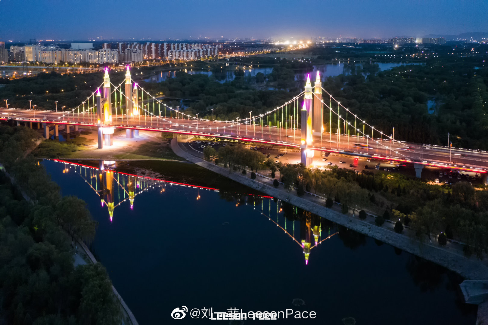 北京昌平有一座美丽的大桥——南环大桥