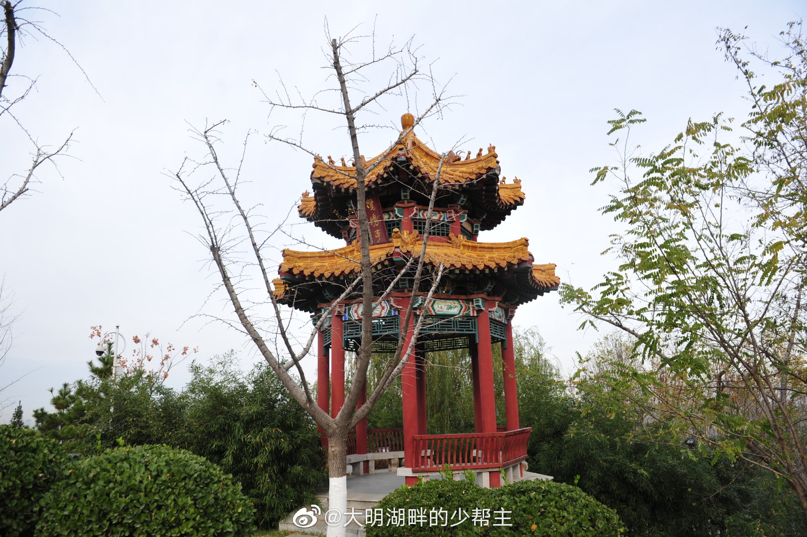 马山坡公园位于济南高新区内,北临新泺大街,西临奥体中路