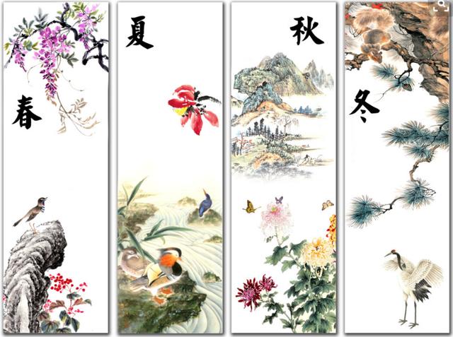 歌咏春夏秋冬的诗词春花秋月夏夜冬雪四季美景尽在诗中