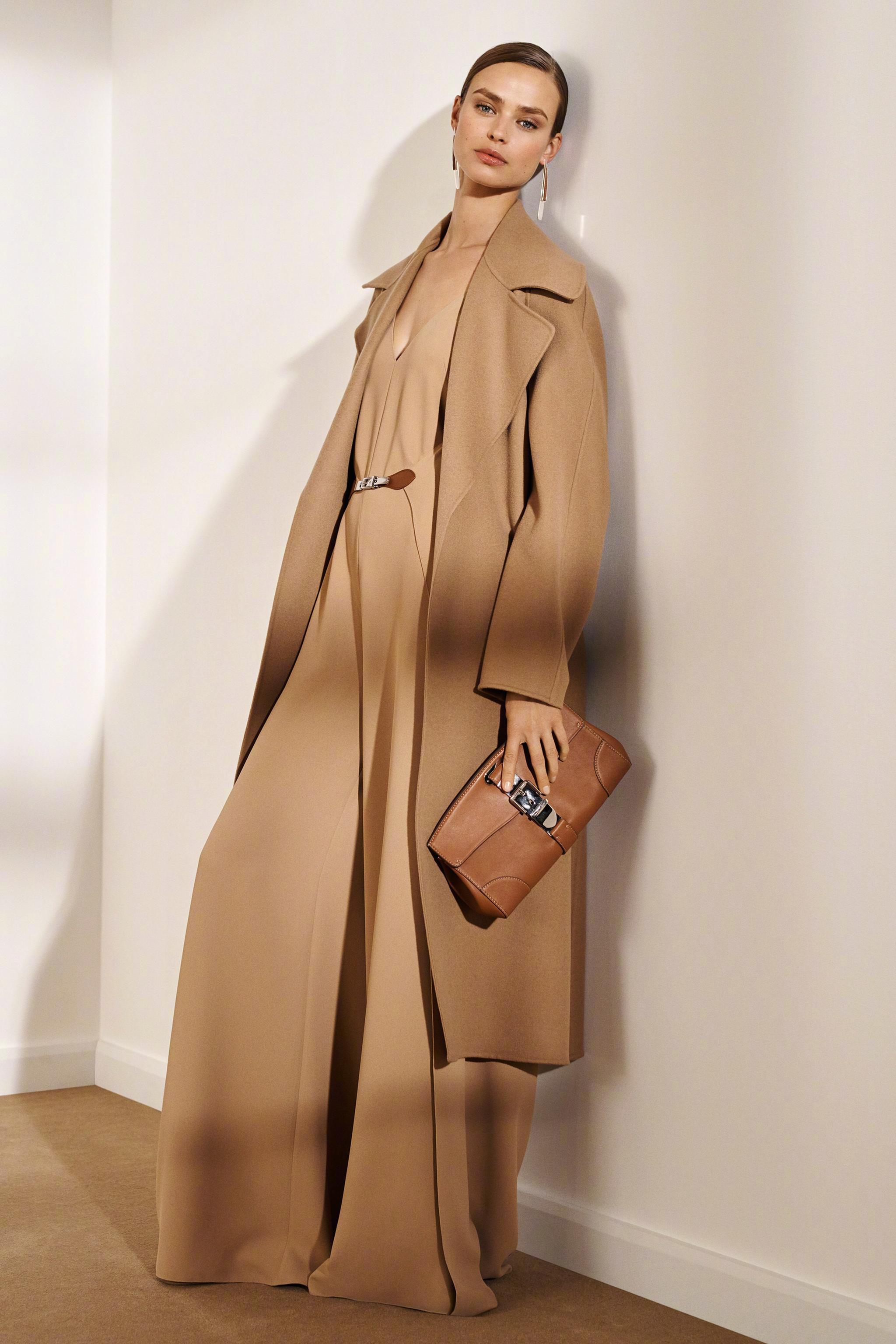 ralph lauren2019早秋系列————优雅的驼色系中性风格着装.|驼色|