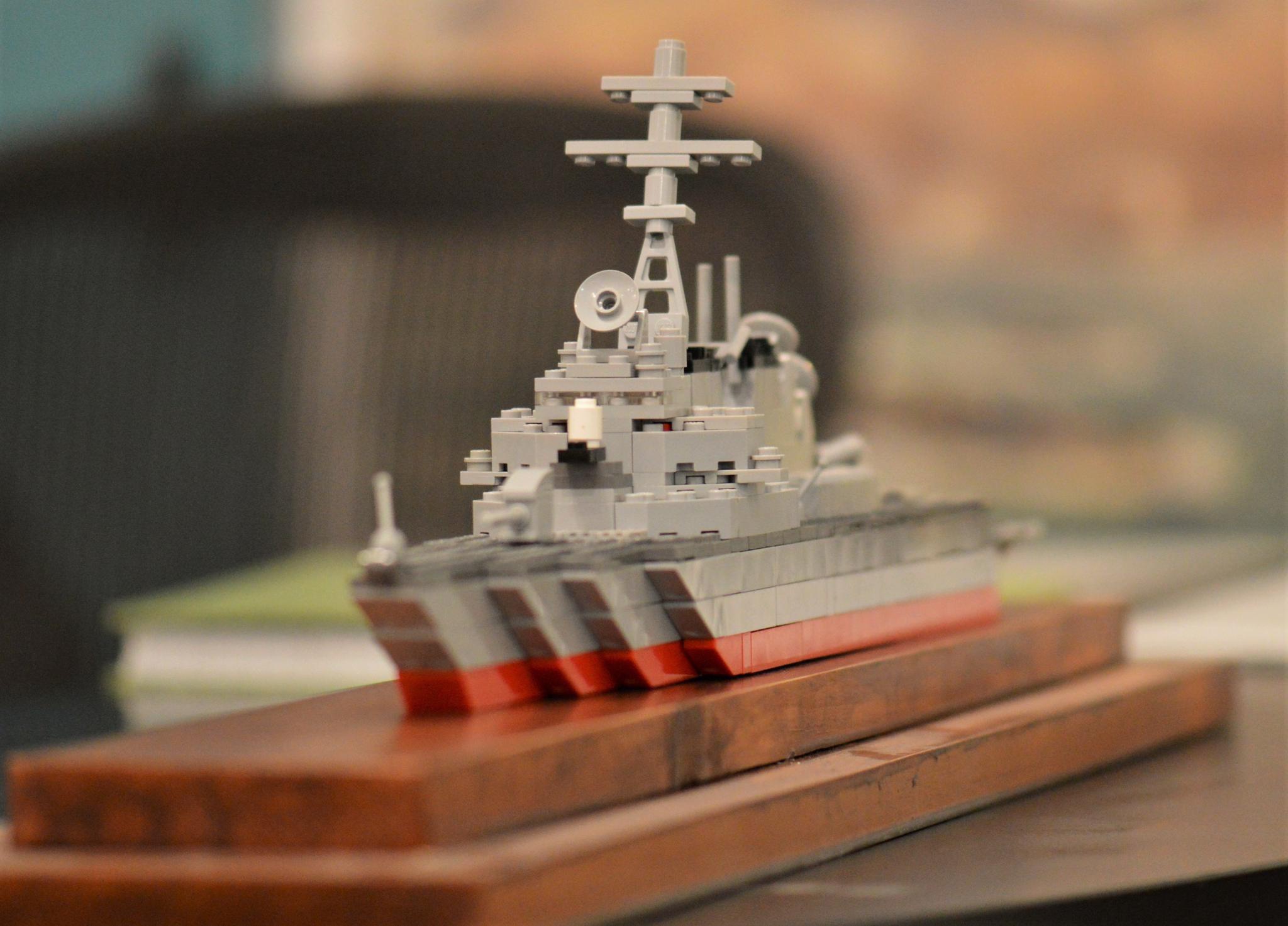 乐高阿里伯克驱逐舰