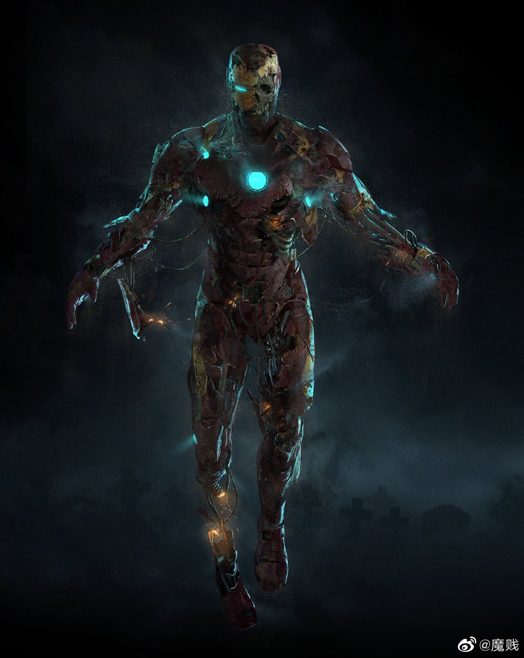 《蜘蛛侠:英雄远征》概念艺术:丧尸钢铁侠