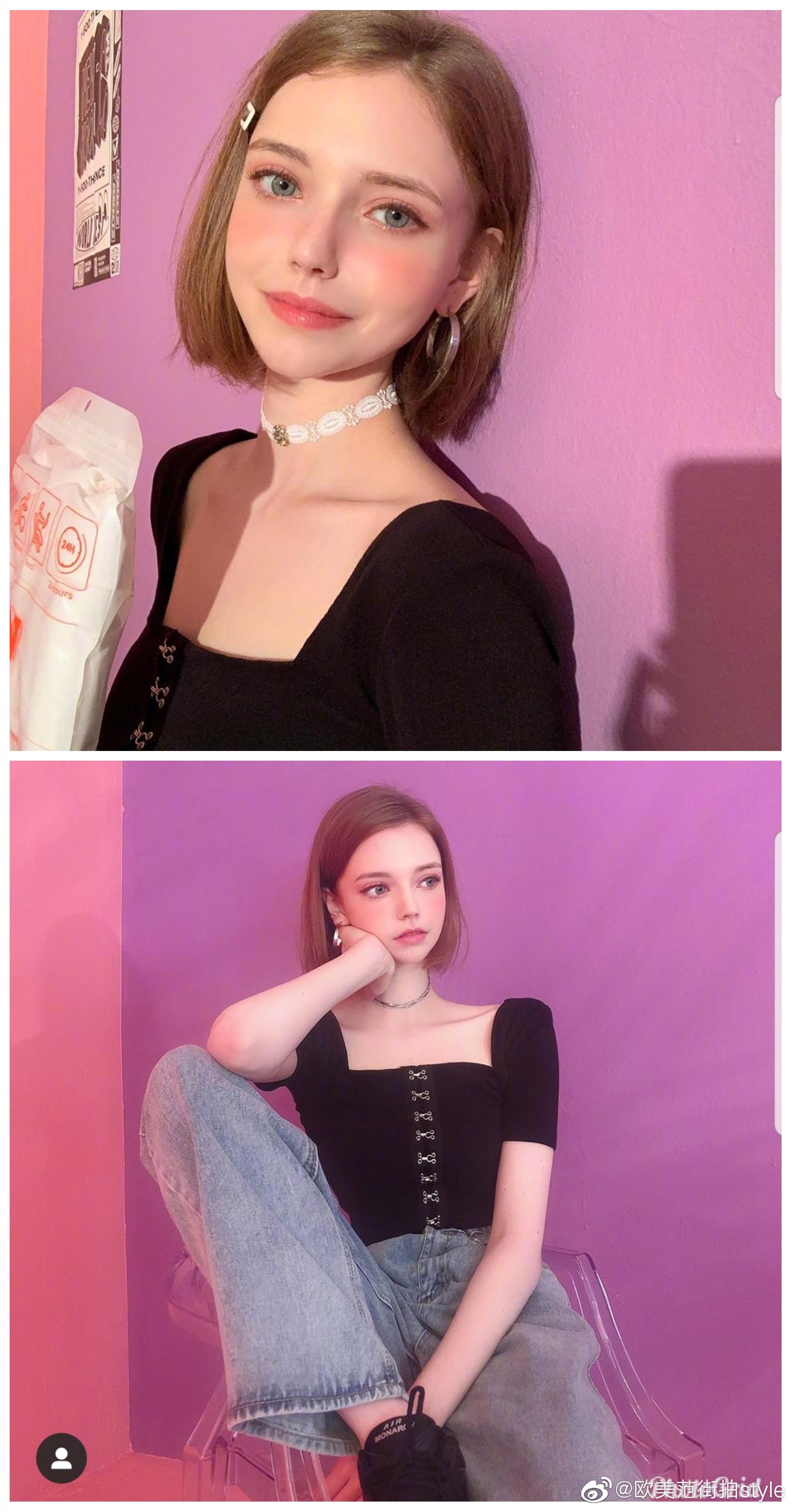 98年的乌克兰麻豆chuu chloe,小仙女本人了 !