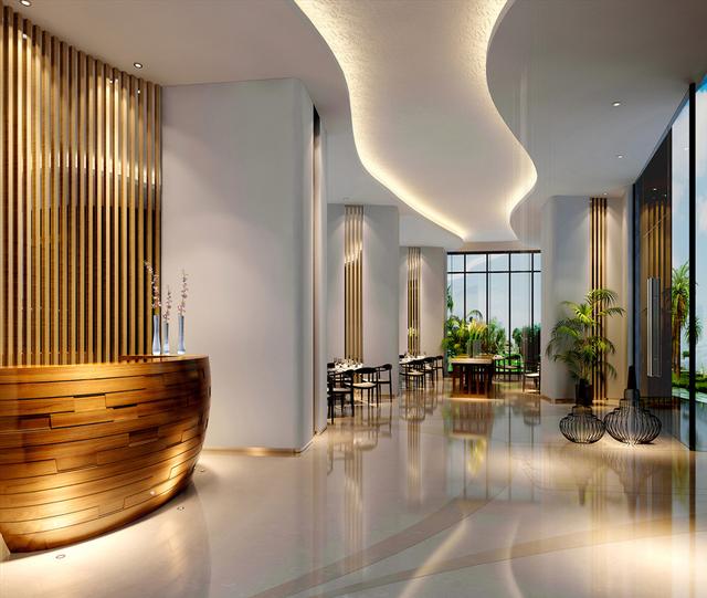 酒店大堂大厅设计案例效果图