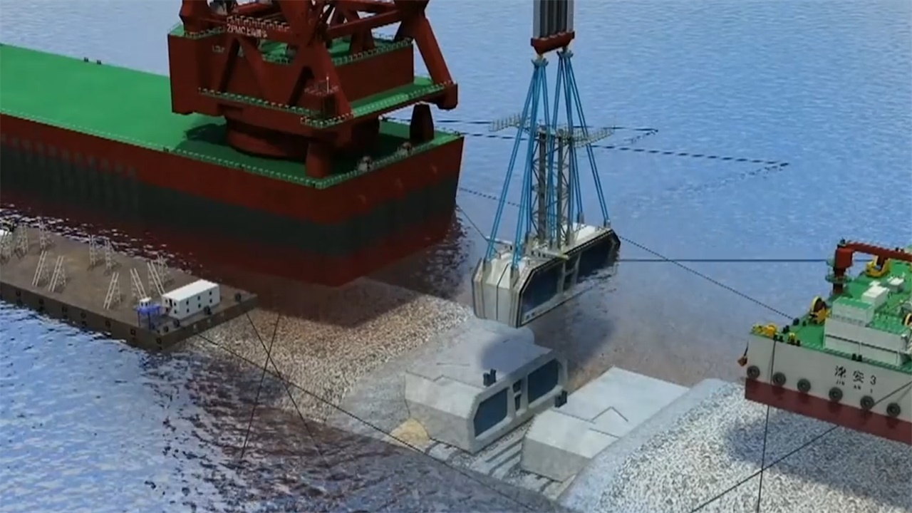 头顶40米深海水港珠澳大桥海底隧道居然做到滴水不漏