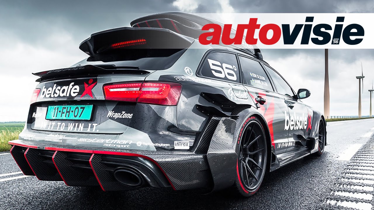 1000匹马力的奥迪 rs6 dtm (ex-jon olsson)在阿姆斯特丹现身