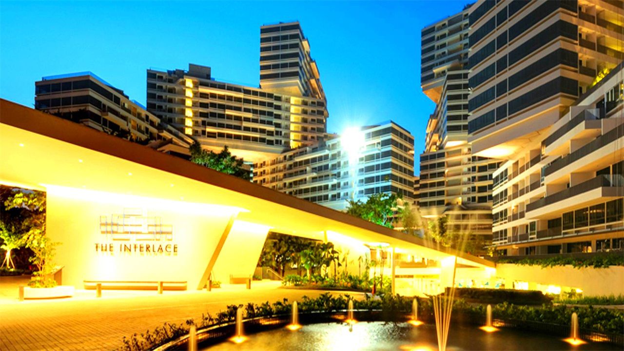 新加坡交织大楼图片