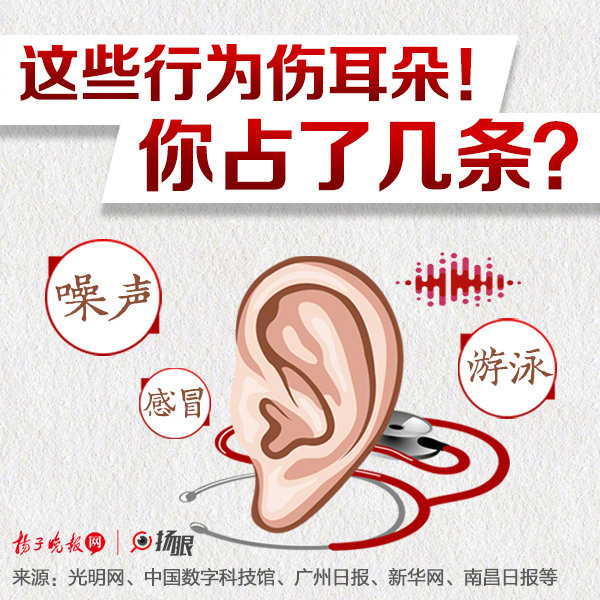 这些行为伤耳朵!你占了几条