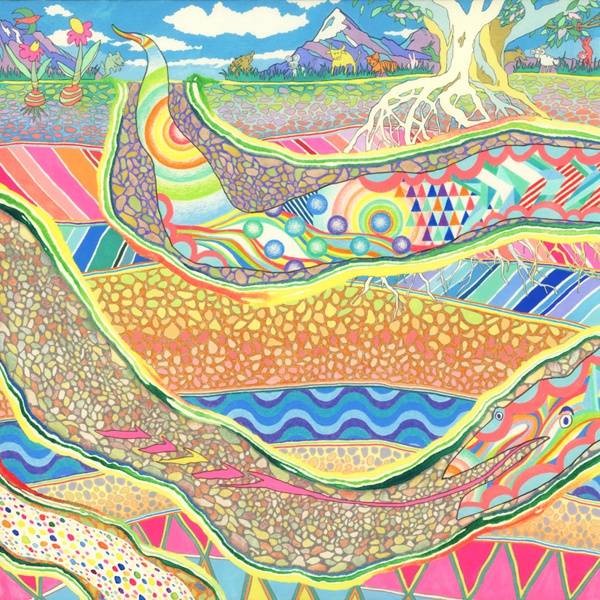 缤纷的色彩儿童眼中完成地图的绘画676767微博艺术