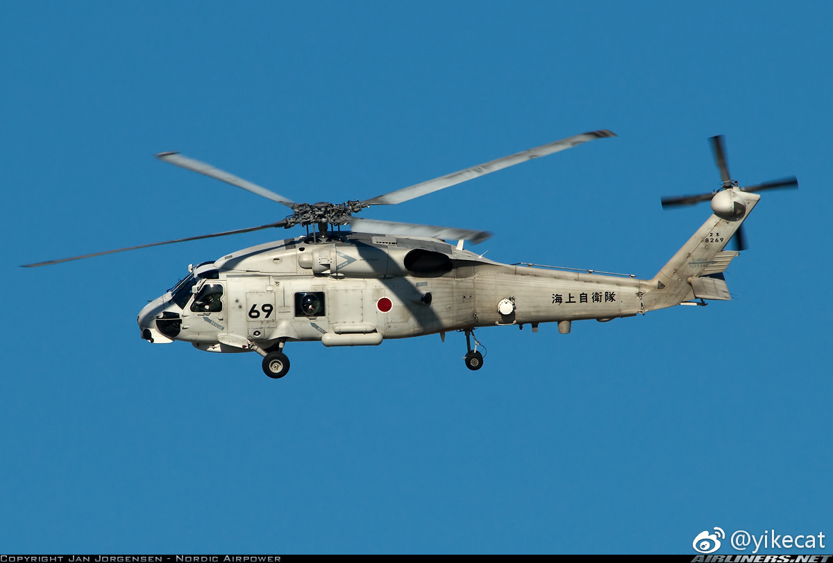 mitsubishi sh-60j/s-70b-3 seahawk"海鹰"