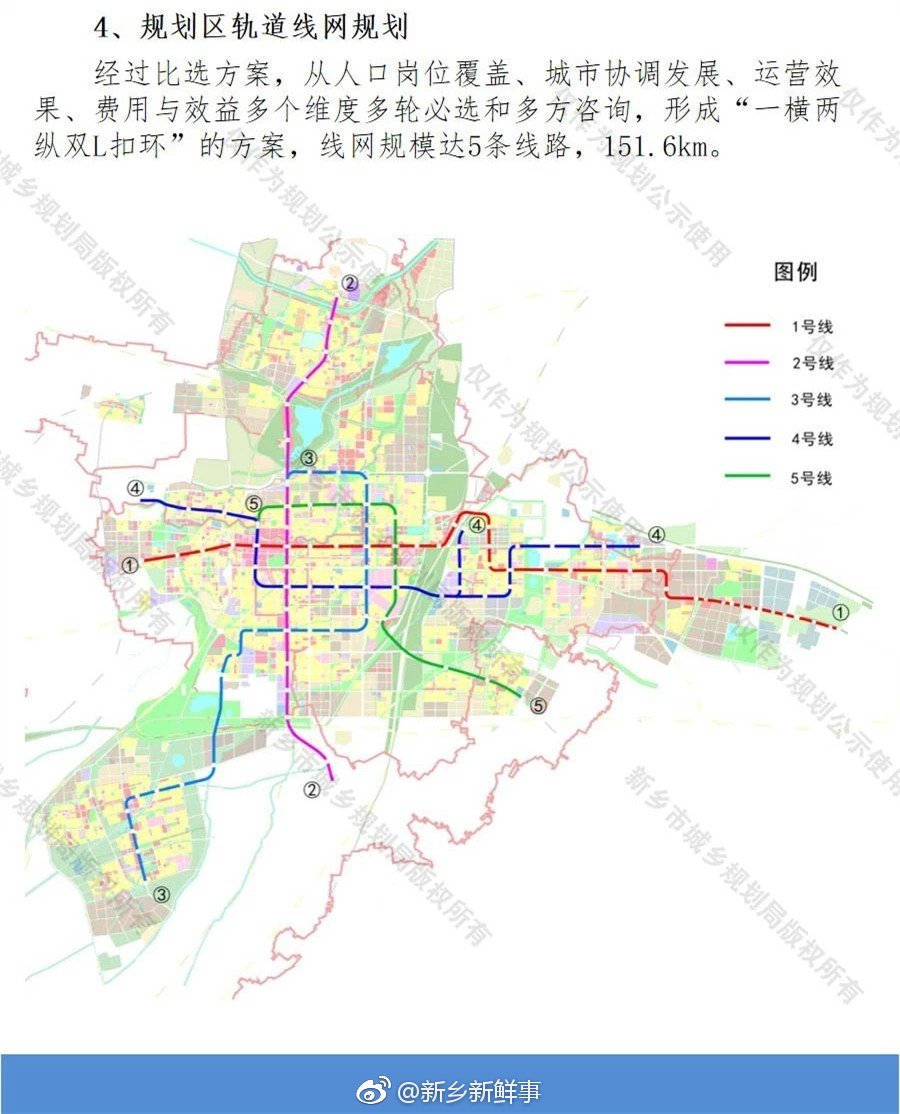 五条线路公示新乡市轨道交通稳步推进