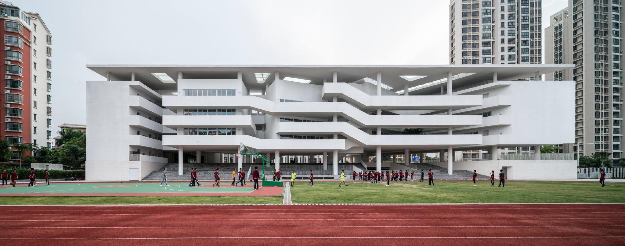 海口寰岛实验学校丨迹·建筑事务所 (tao)_高清图集_新浪网