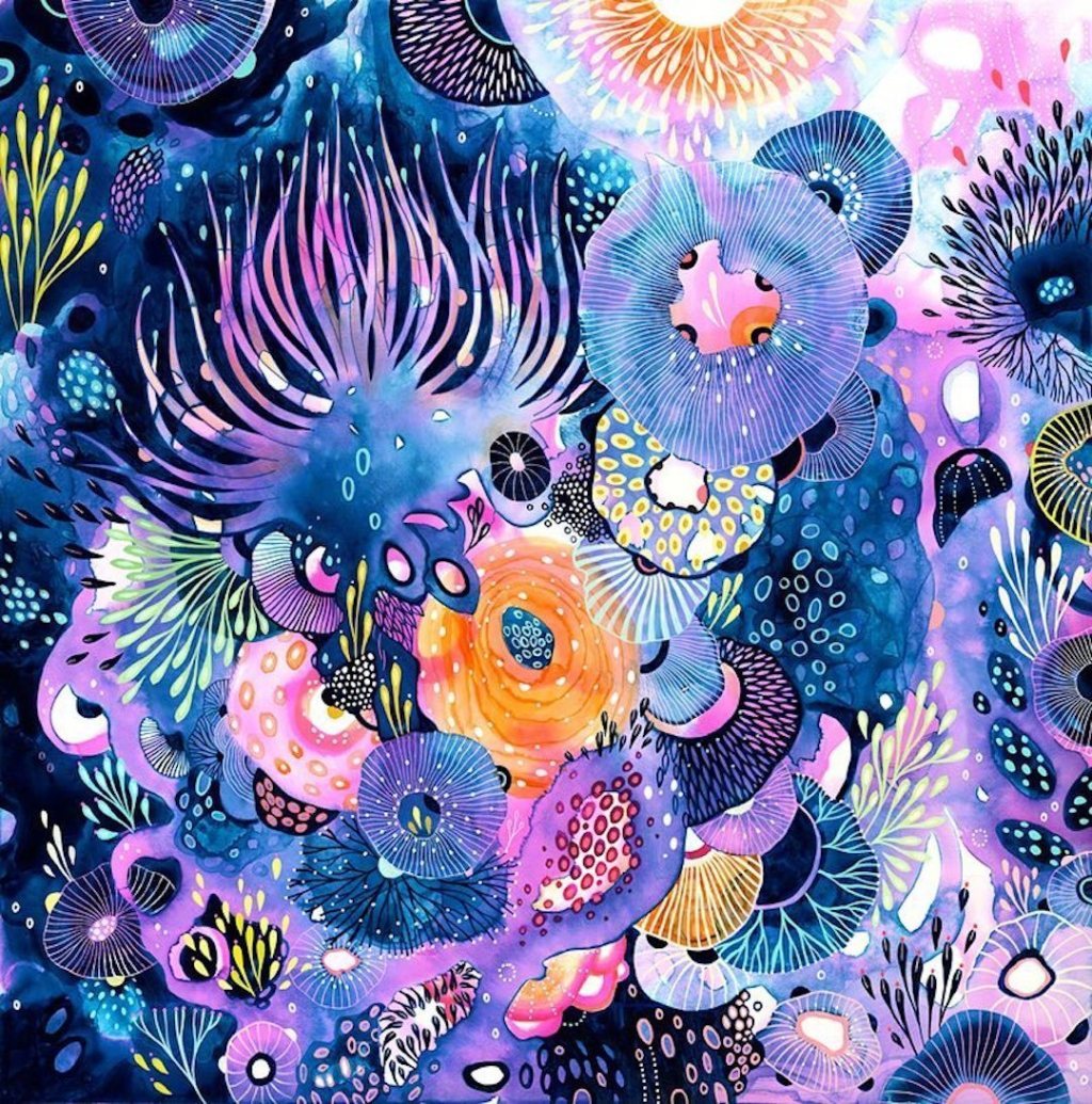 来自澳大利亚 yellena james 充满梦幻色彩作品