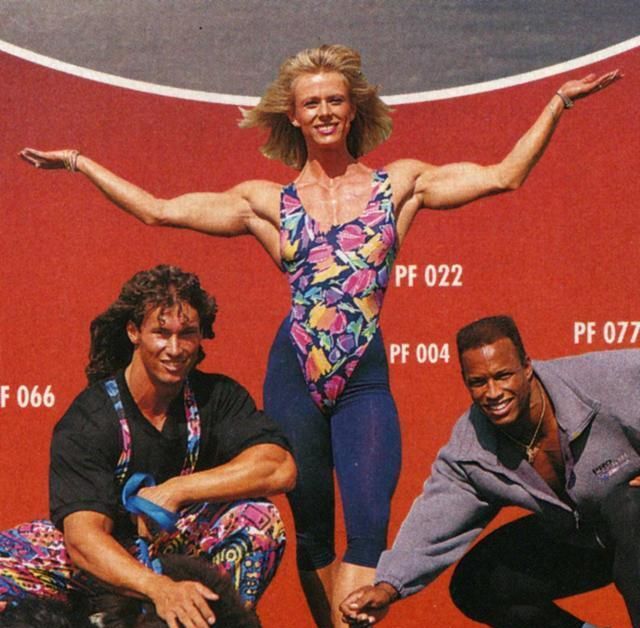 1986至1992的健身传奇人物引领主流女性健美