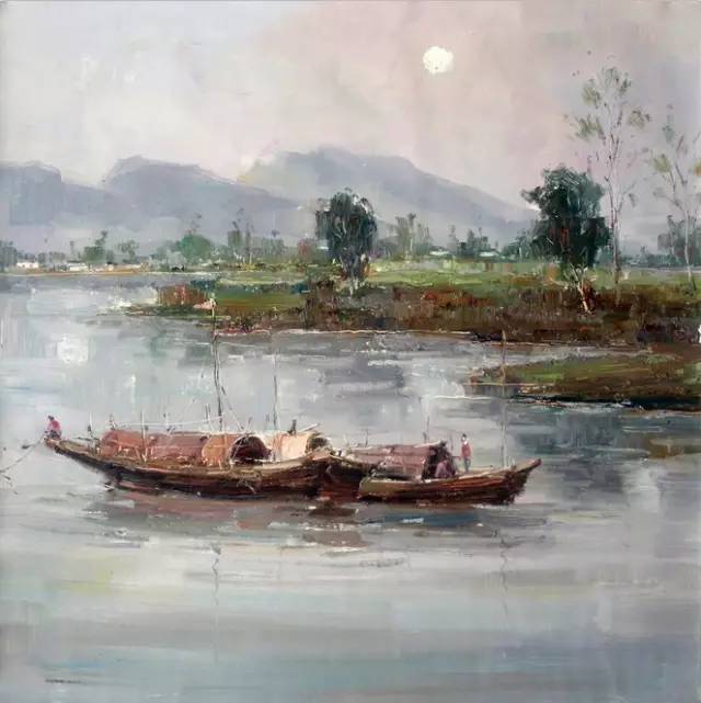 12张风景亮丽的现代油画作品欣赏