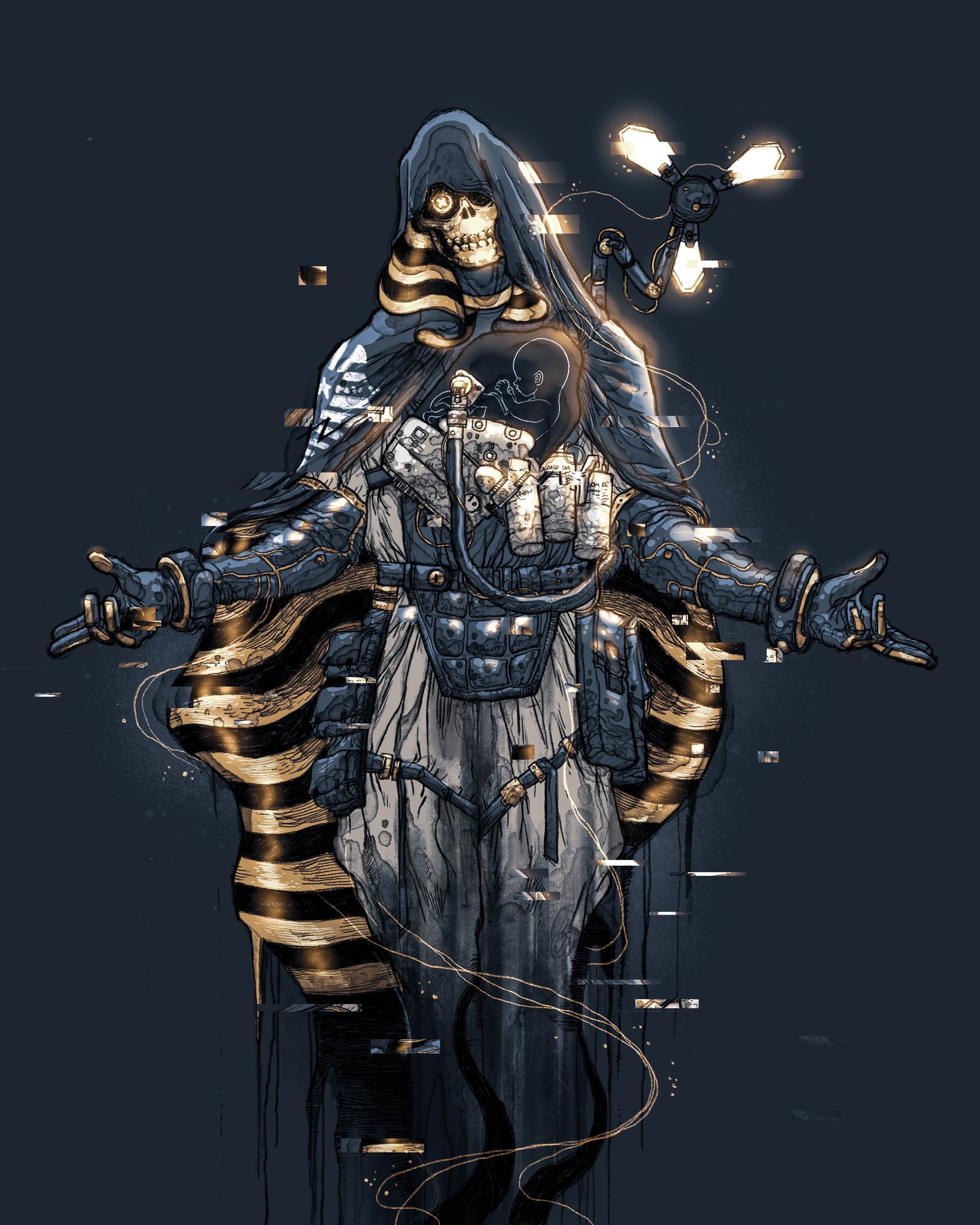 《死亡搁浅》粉丝画作by:acidhousepost_高清图集_新浪网