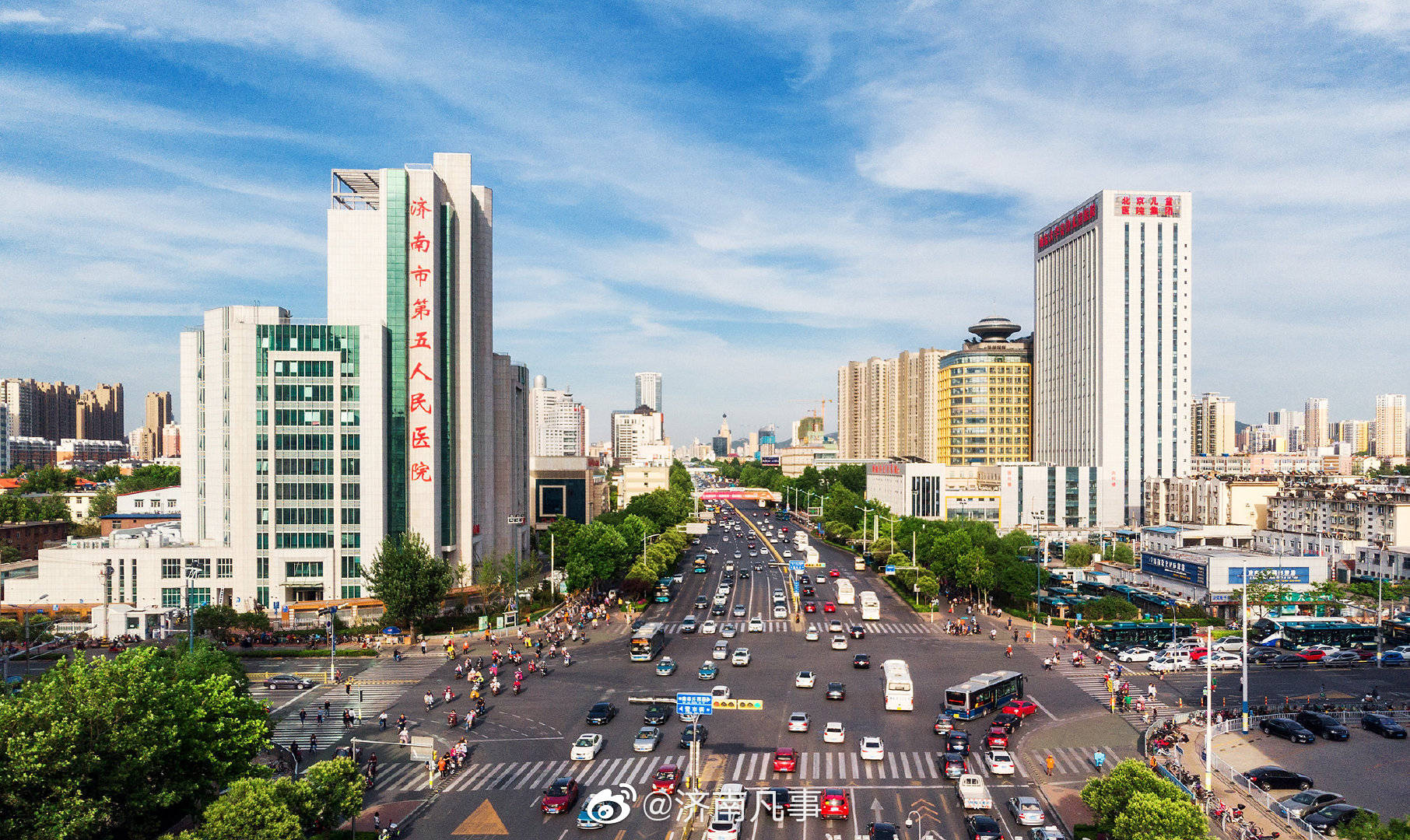 科普一下中国最长的城市道路济南经十路全程长达90公里