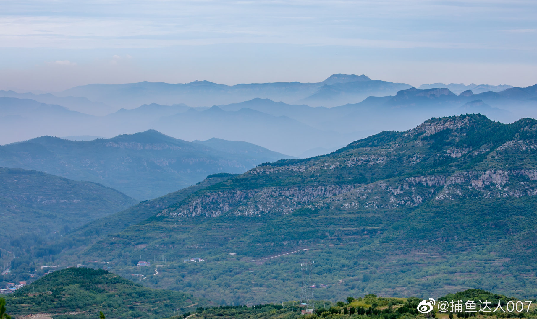 南部山区重峦叠嶂@济南市文化和旅游局 @中国摄影师联盟