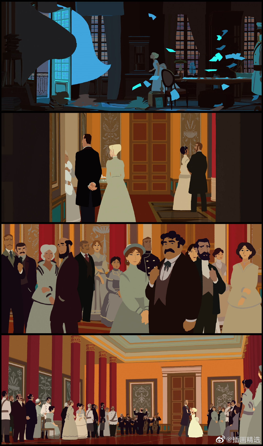 法国/丹麦动画电影《漫漫北寻路》截选画面片段