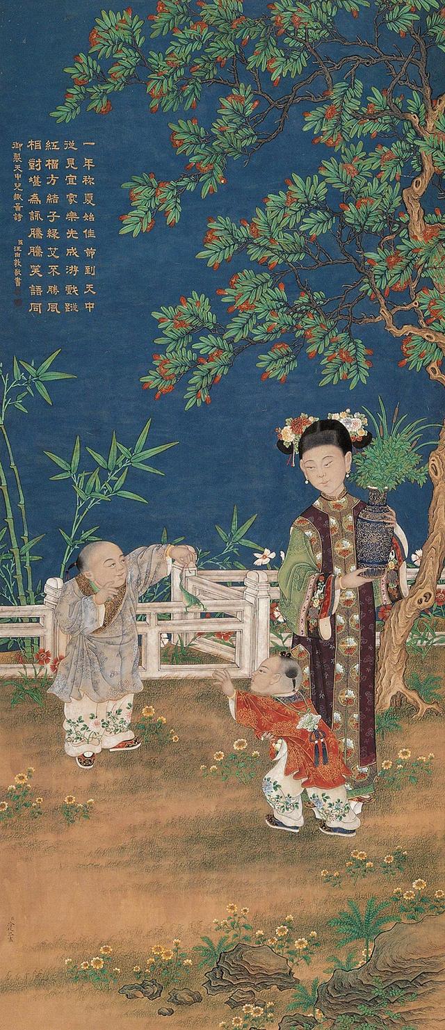 最有名的是《万寿图》和《避暑山庄图》等.