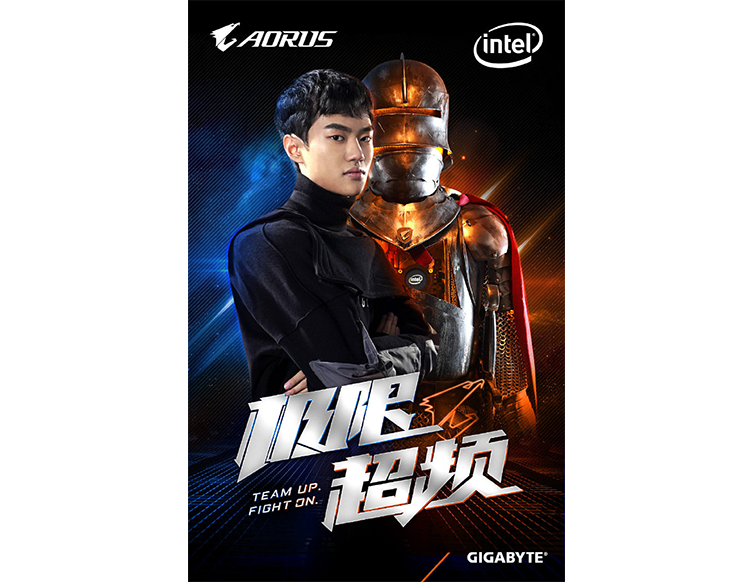 技嘉aorus为knight9定制mod主机酷炫骑士造型真人等身大小