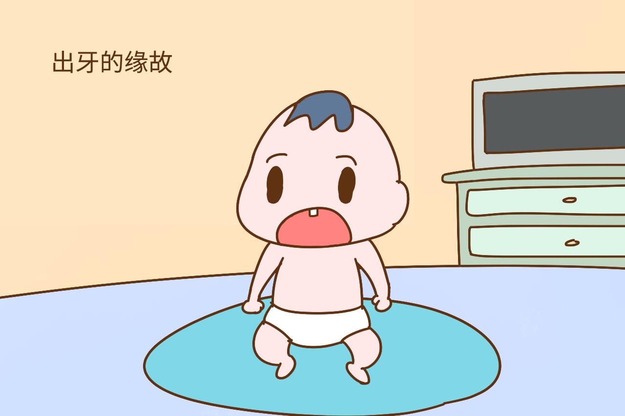 宝宝总流口水不止是因出牙，患病的几率也很大