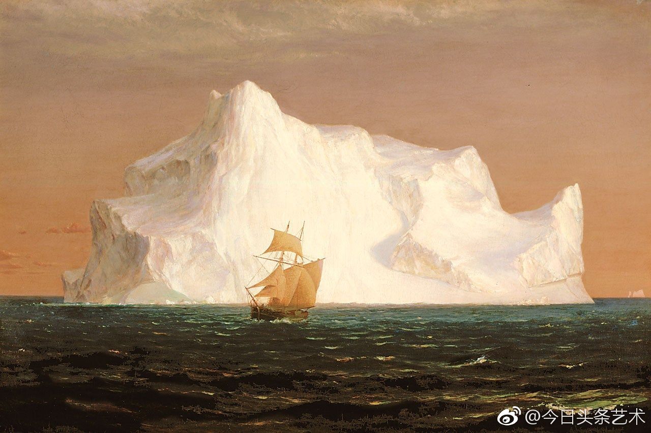 弗雷德里克·埃德温·丘奇风景画派的主要人物|森林|冰峰|情趣|浪漫主义|热带_新浪新闻