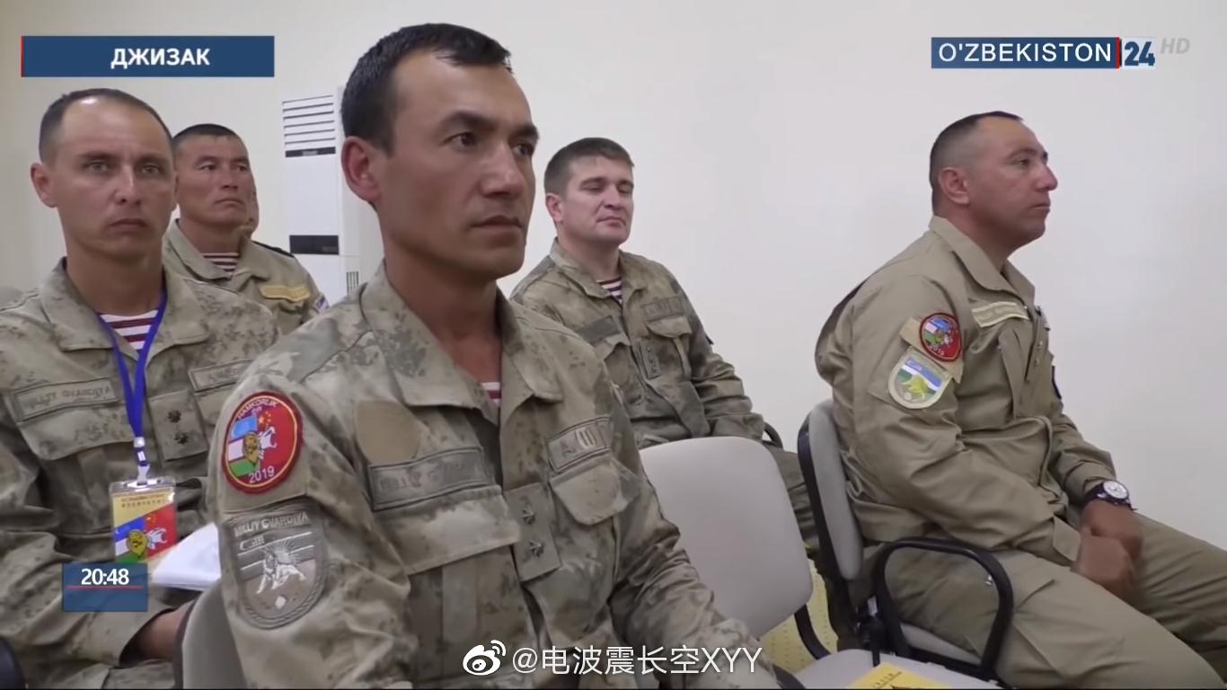 乌兹别克媒体放出的我武警部队与乌兹别克斯坦国民警卫队进行的合作-2