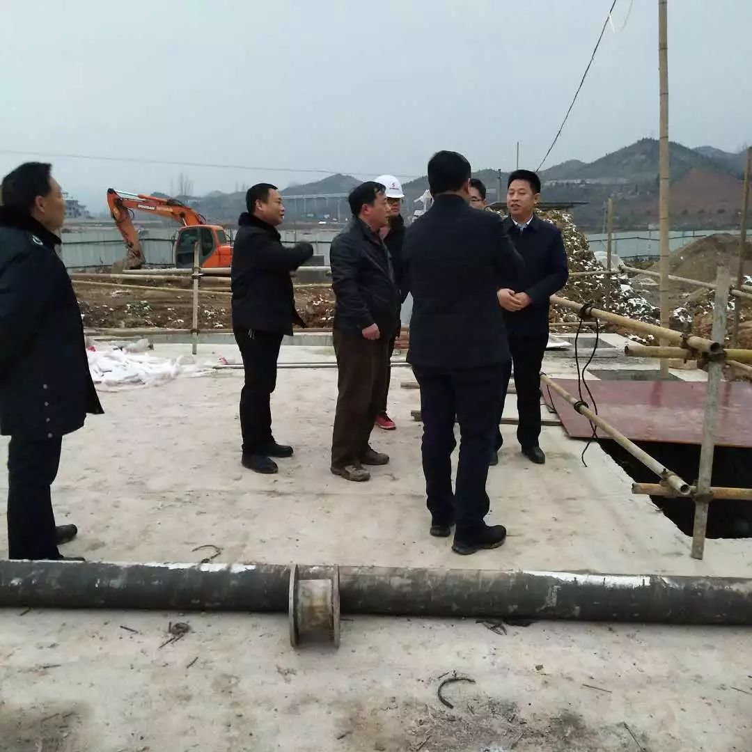 湖北房县县长一行赴光谷环保房县ppp项目参观考察