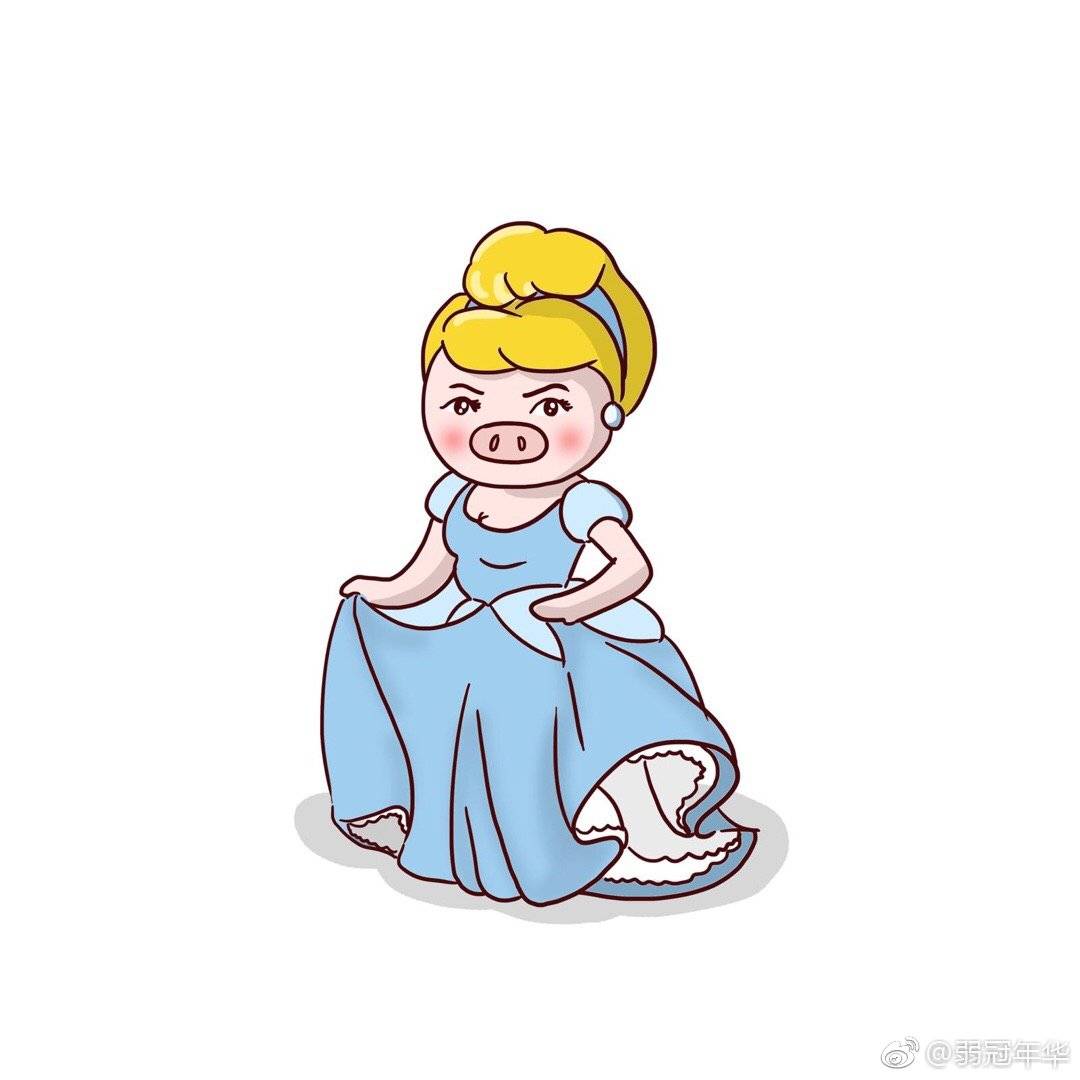 转发这个猪猪公主,保佑你2019财运滚滚立马脱单!作者:@弱冠年华|猪猪|财运|年华|公主|作者_新浪新闻