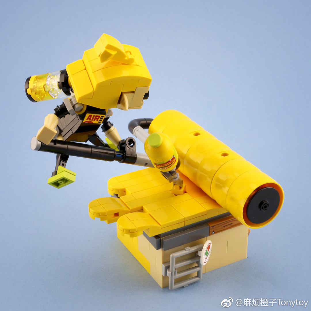 Lego7up 原作者 Flickr:LEGO 7。 的配色很适合乐高作品啊,酷炫|乐高|原作者|重口味_新浪新闻