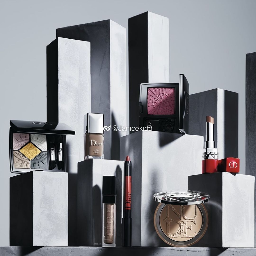 DIOR 2019年秋季新品彩妆,以城市为背景