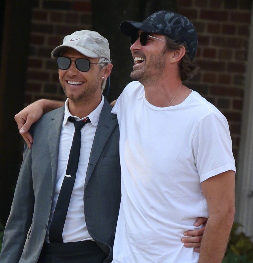 李佩斯和男友matthewfoley纽约出街终于同框啦