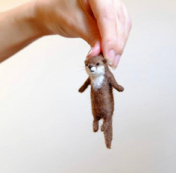 被拎起来的羊毛毡小动物们,起源于古罗马时代