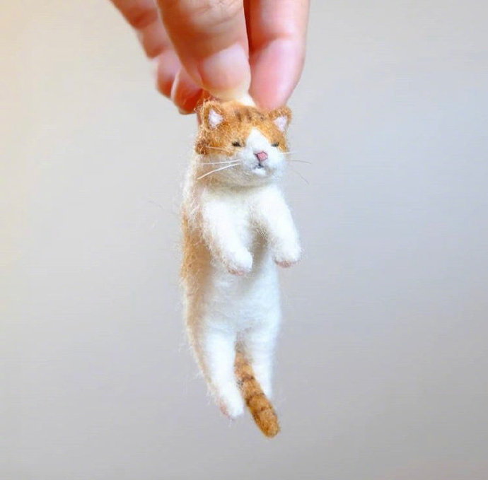 被拎起来的羊毛毡小动物们,起源于古罗马时代