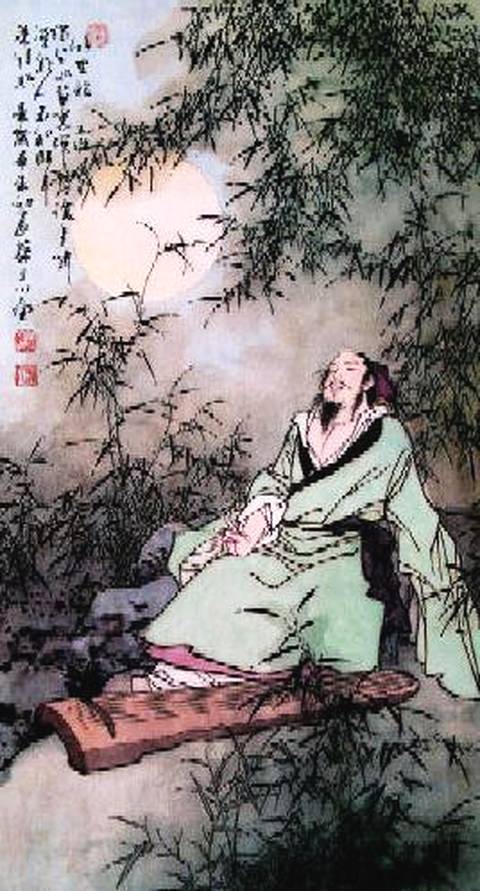 《竹里馆》为何弹琴复长啸?