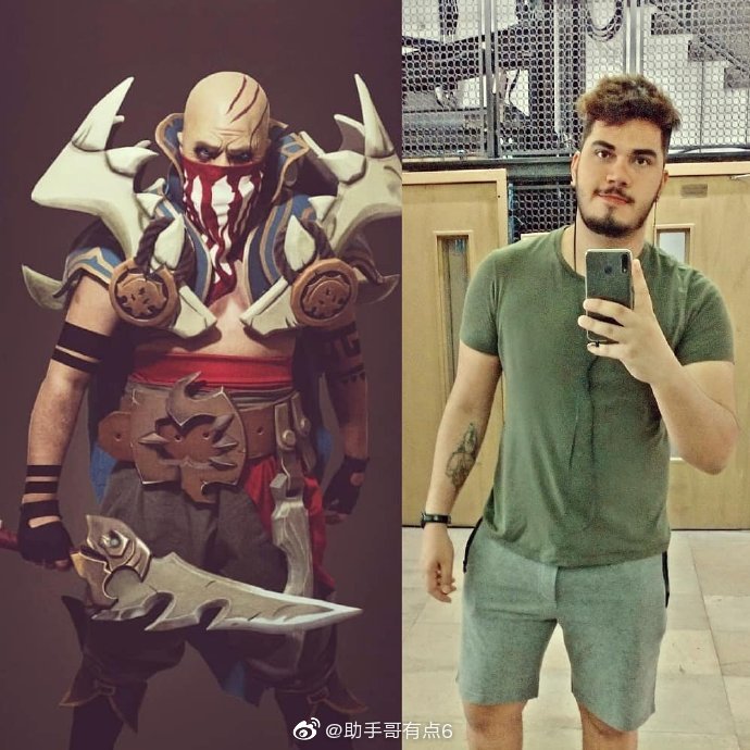 助手哥给大家分享一个来自巴西ccxp漫展上的派克老哥