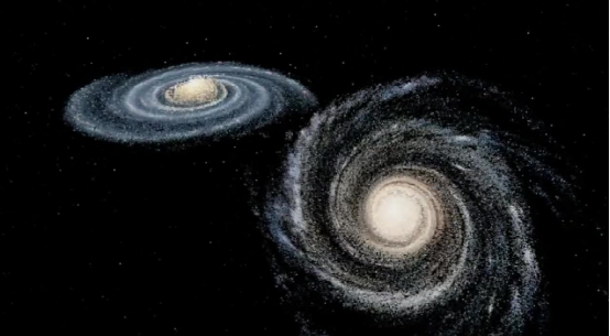 当我们的银河系与仙女座星系碰撞时,地球会发生什么事?