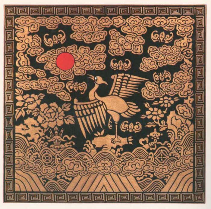 明清官服补子文官飞禽武将猛兽