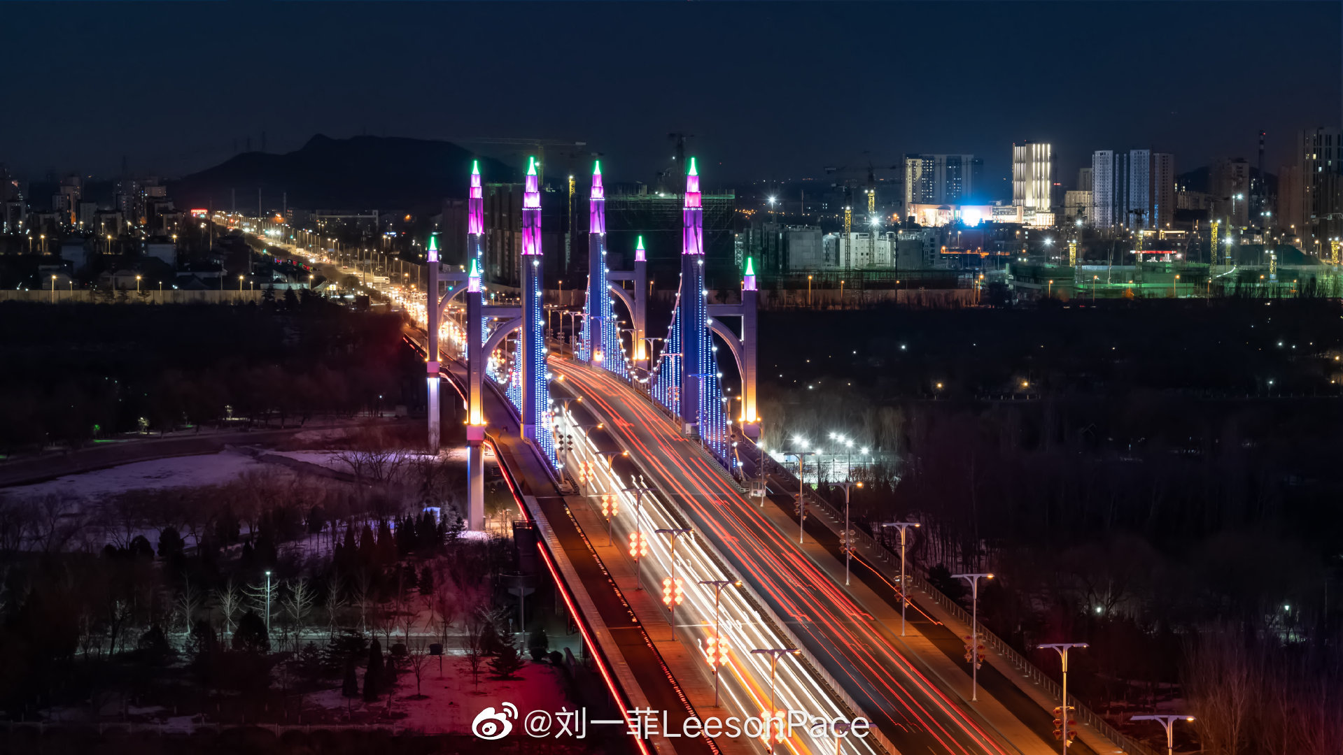 北京昌平有一座美丽的大桥——南环大桥