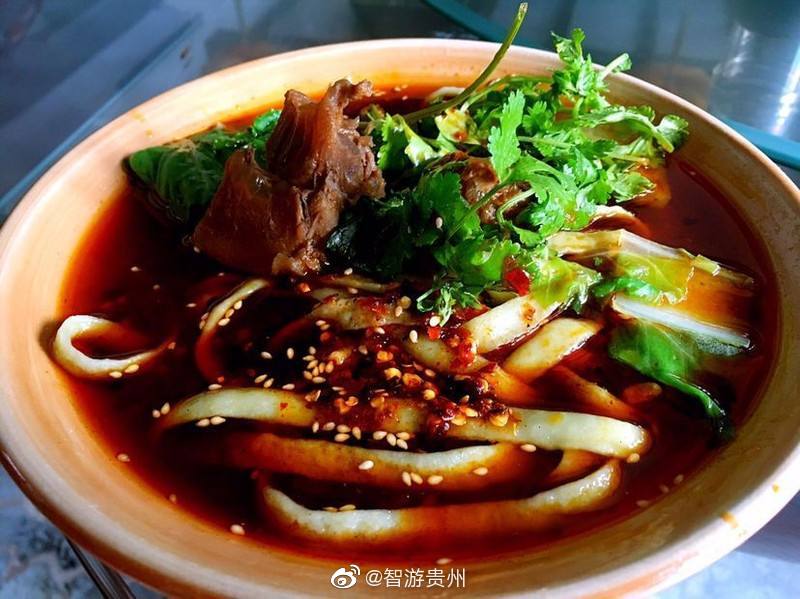 贵州特色小吃——思南绿豆粉