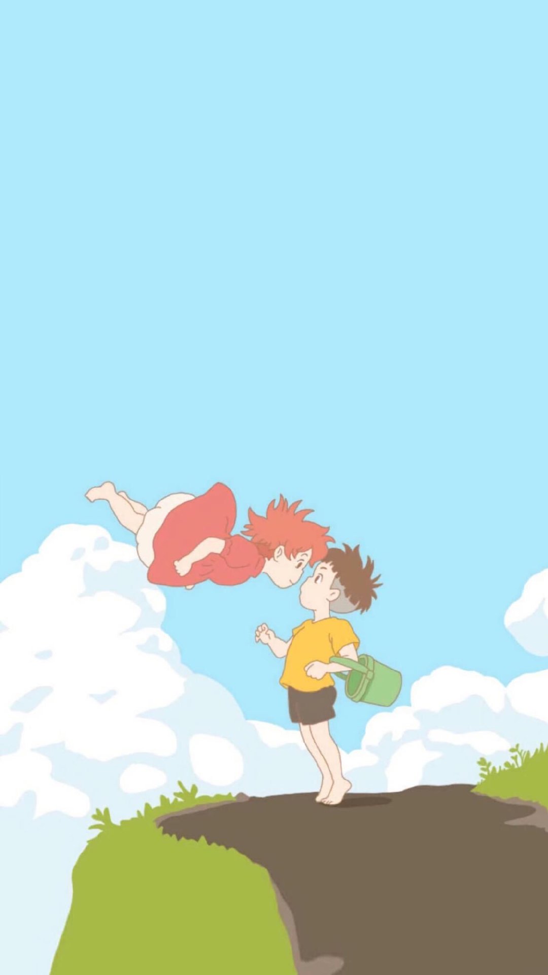 《悬崖上的金鱼公主》 波妞--宗介_高清图集_新浪网