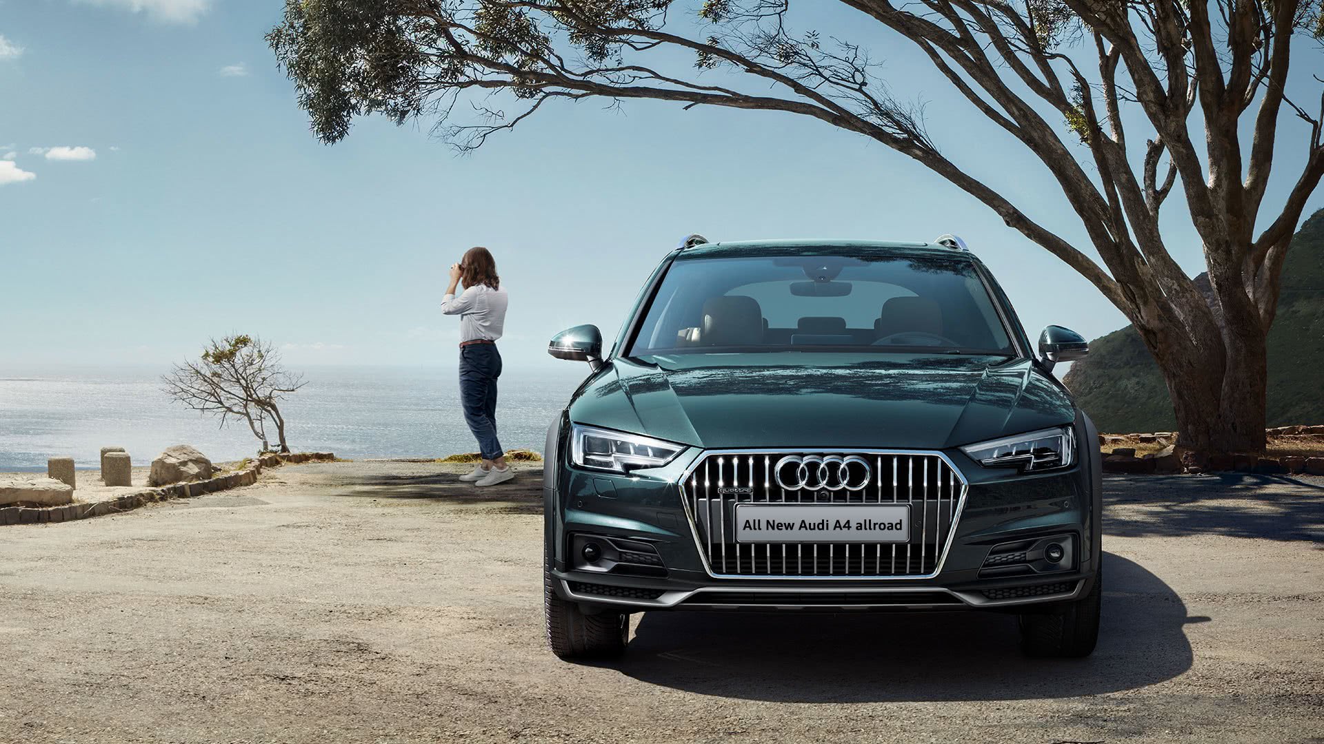 开奥迪a4 allroad去越野,终于知道四驱系统有多猛!