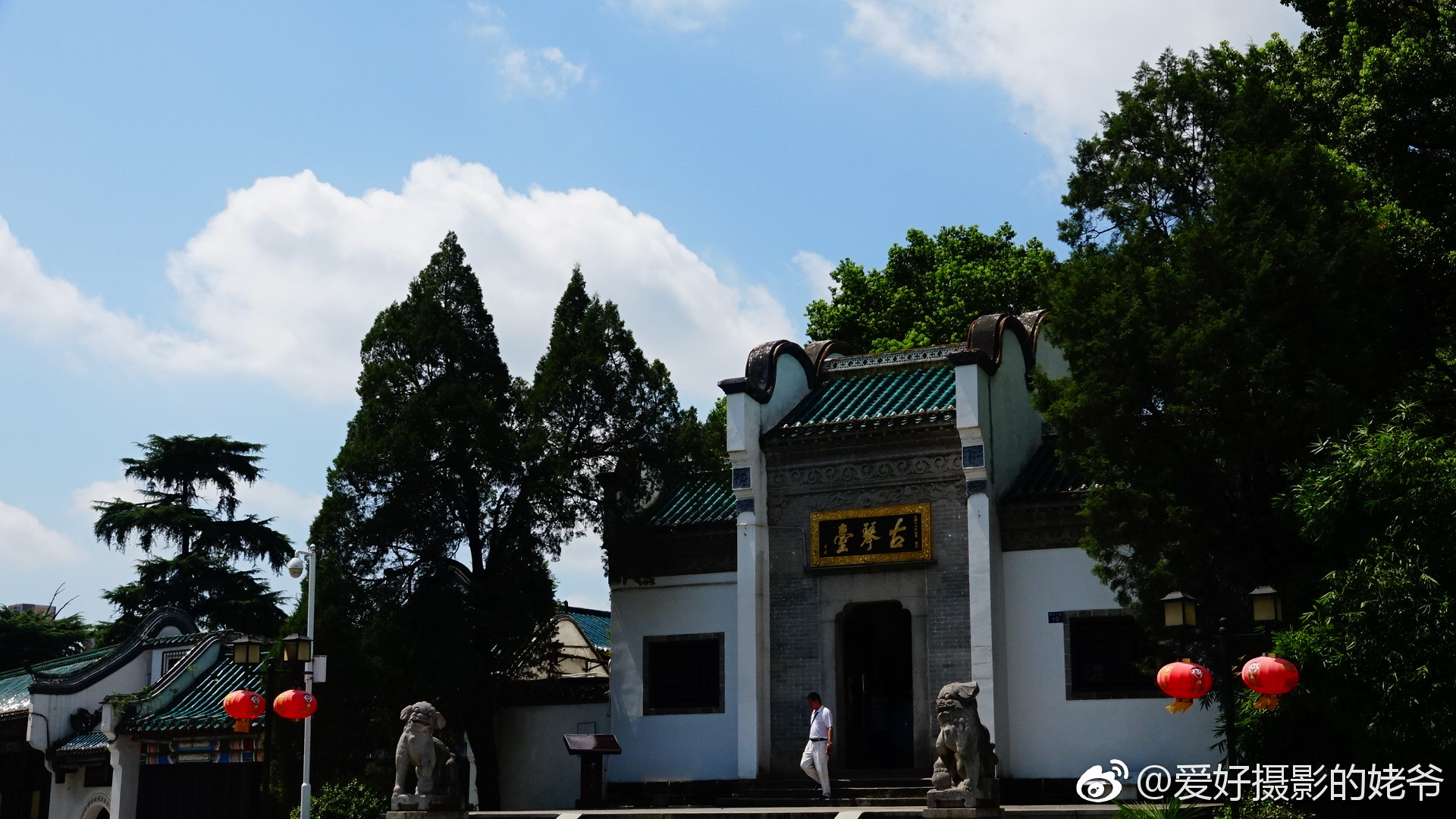 古琴台。从铁门关出发去古琴台,看钟子琪于伯牙的神奇传闻。