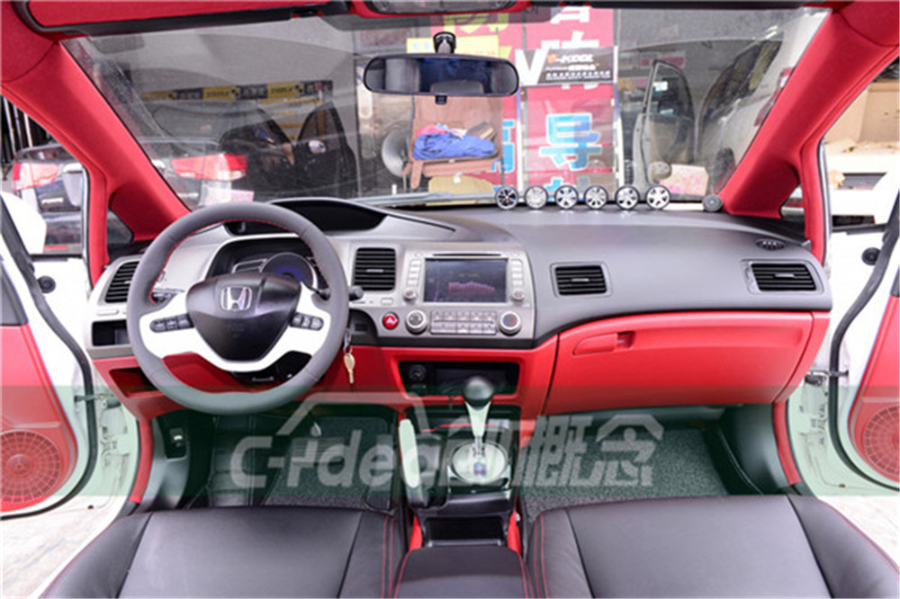 本田思域进行简约内饰改装,大胆提升个人魅力